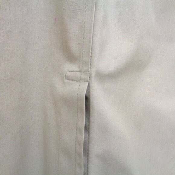 LONDON FOG Maincoats Men's Trench Coat Zip-Out Liner size 42R British Khaki - Picture 12 of 15